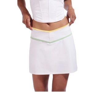 New Balance X Staud tennis skirt